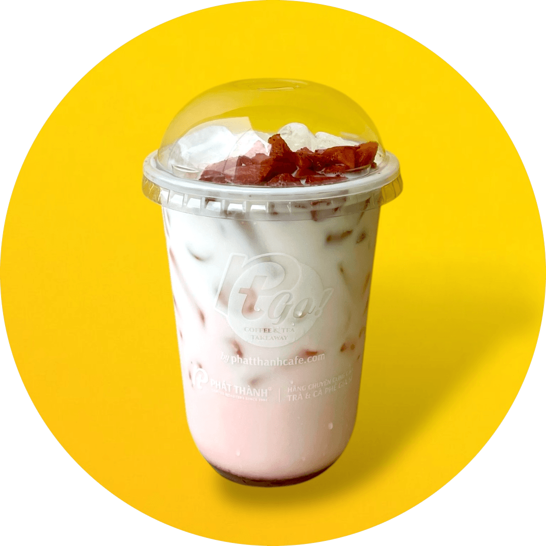 Sữa dâu tươi - Size 1 lít