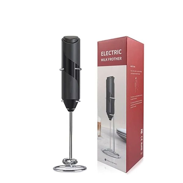 Tạo bọt sữa chạy Pin KLT MILK FROTHER có giá đỡ